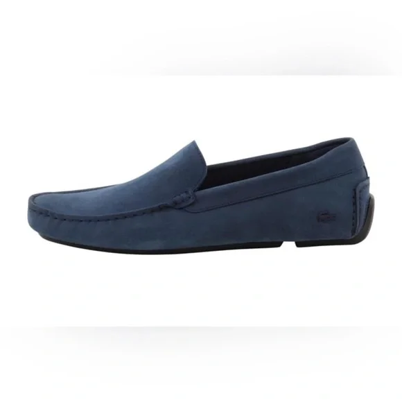 Lacoste | Shoes | Lacoste Blue Slipon Loafers With Moccasin 